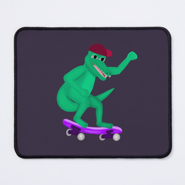 Item preview, Danvant- Alligator with purple skateboard designed and sold by Daniel Vasco.