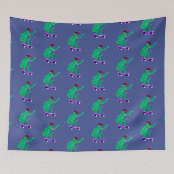 Item preview, Danvant- Alligator with purple skateboard designed and sold by Daniel Vasco.