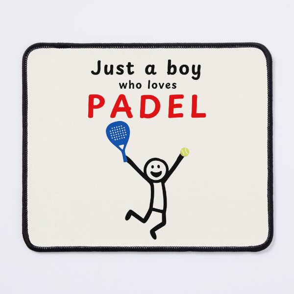 Item preview, Just A Boy Who Loves Padel designed and sold by Anniko Art Studio.