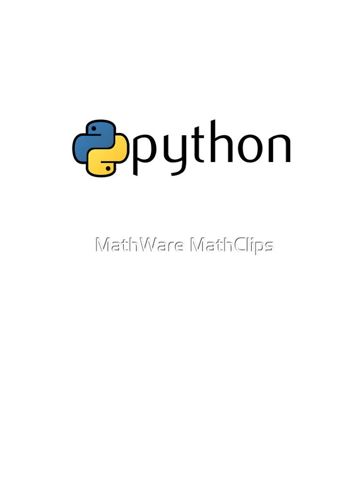 Thumbnail 4 of 4, iPhone Case, Nerdy Python Logo Computer Programmer designed and sold by MathWare MathClips.