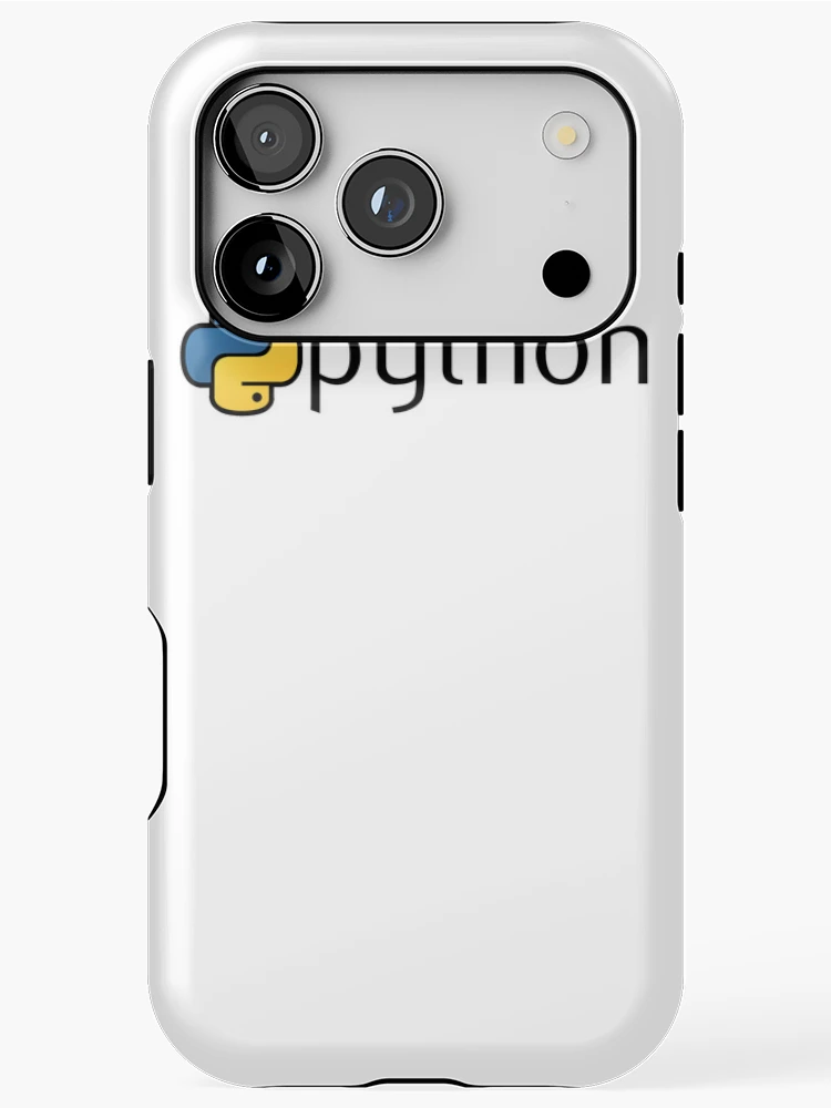 Thumbnail 1 of 4, iPhone Case, Nerdy Python Logo Computer Programmer designed and sold by MathWare MathClips.