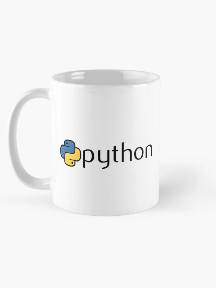 Thumbnail 5 of 6, Coffee Mug, Nerdy Python Logo Computer Programmer designed and sold by MathWare MathClips.