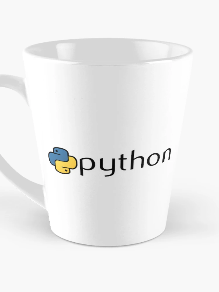 Thumbnail 3 of 4, Coffee Mug, Nerdy Python Logo Computer Programmer designed and sold by MathWare MathClips.