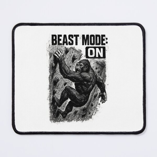 Item preview, Beast Mode Gorilla – Bouldering & Climbing Shirt designed and sold by Pineapple-Tree.