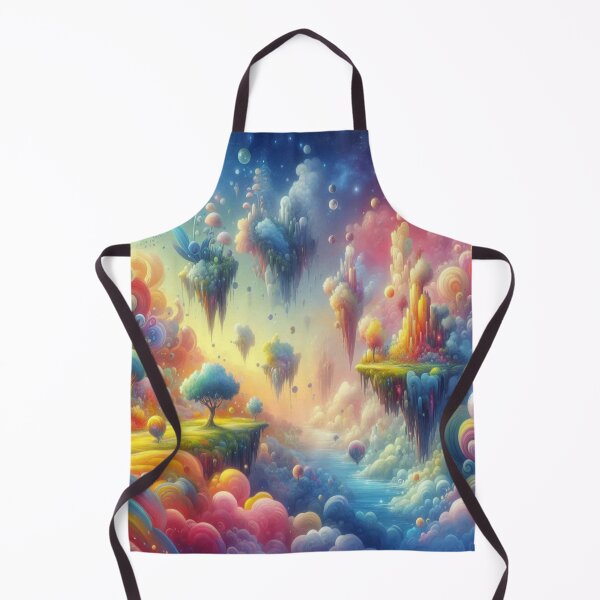 Artikelvorschau, Floating Islands in a Surreal Dreamscape with Cosmic Nature Flow entworfen und verkauft von FotoworldEdel.