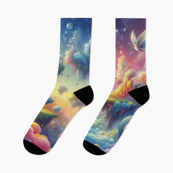 Item preview, Floating Islands in a Surreal Dreamscape with Cosmic Nature Flow designed and sold by FotoworldEdel.