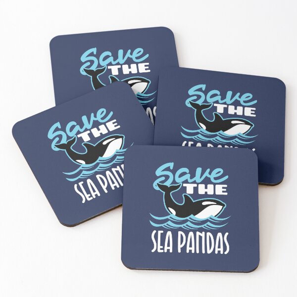 Item preview, Orca Whale Save The Sea Pandas designed and sold by jaygo.