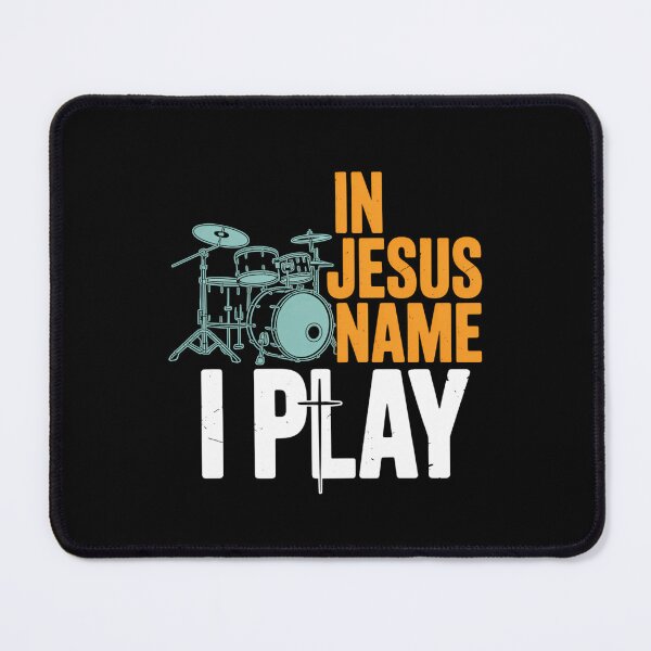 Item preview, Jesus Faith Drums Drumming Music Christian Drummer designed and sold by TikCore.