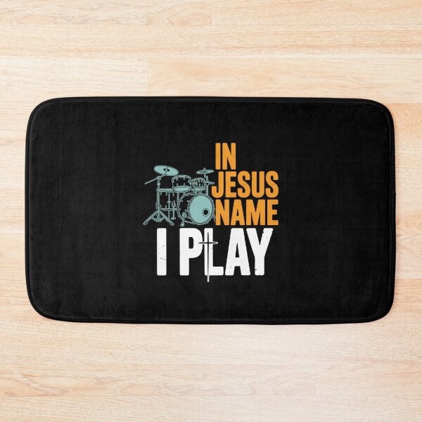 Item preview, Jesus Faith Drums Drumming Music Christian Drummer designed and sold by TikCore.
