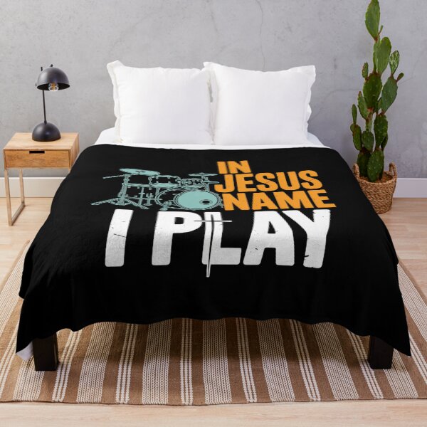 Item preview, Jesus Faith Drums Drumming Music Christian Drummer designed and sold by TikCore.