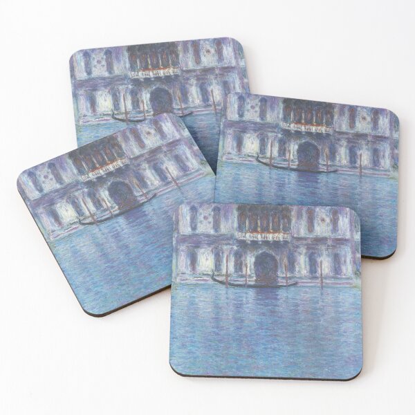 Item preview, The Palazzo Contarini – Claude Monet | Venetian Light and Architectural Impressionism designed and sold by Art Outlaws.