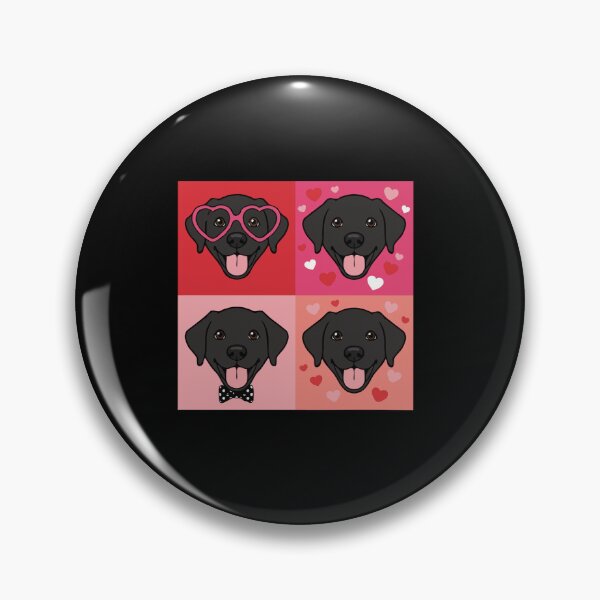 Item preview, Pop Art Valentine Labrador Retriever – Colorful Dog Lover designed and sold by The Real Life Symphony.