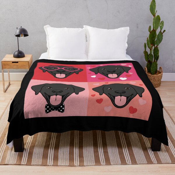 Item preview, Pop Art Valentine Labrador Retriever – Colorful Dog Lover designed and sold by The Real Life Symphony.