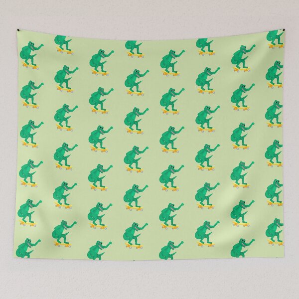Item preview, Danvant- Alligator with yellow skateboard designed and sold by Daniel Vasco.