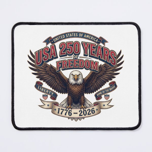 Item preview, USA 250 Years Freedom Eagle Shirt 1776 2026 Patriotic Tee designed and sold by JaaCreativeShop.
