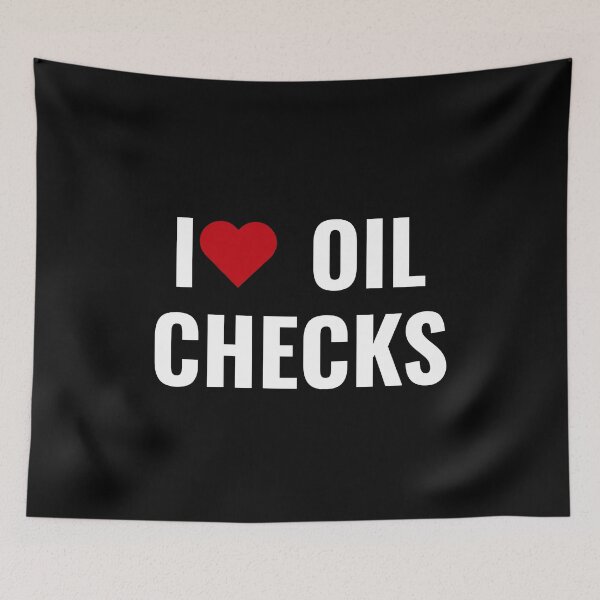 Item preview, I Love Oil Checks Funny Auto Mechanic Car designed and sold by faridman.