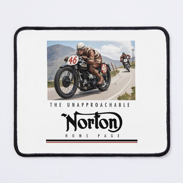 Item preview, The Unapproachable Norton: Vintage British Racing Heritage designed and sold by CharlieDesings.