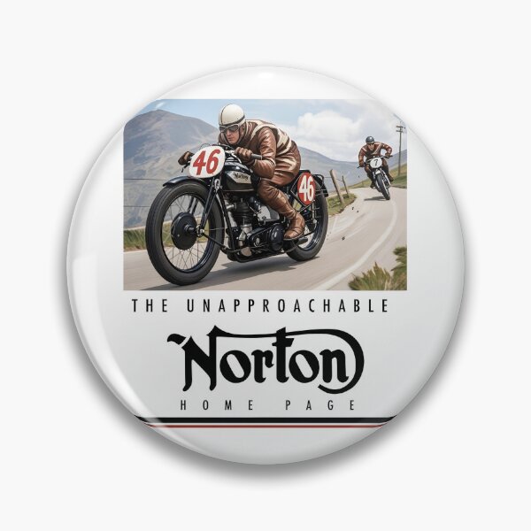 Item preview, The Unapproachable Norton: Vintage British Racing Heritage designed and sold by CharlieDesings.