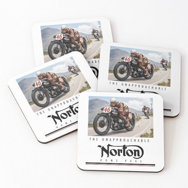 Item preview, The Unapproachable Norton: Vintage British Racing Heritage designed and sold by CharlieDesings.