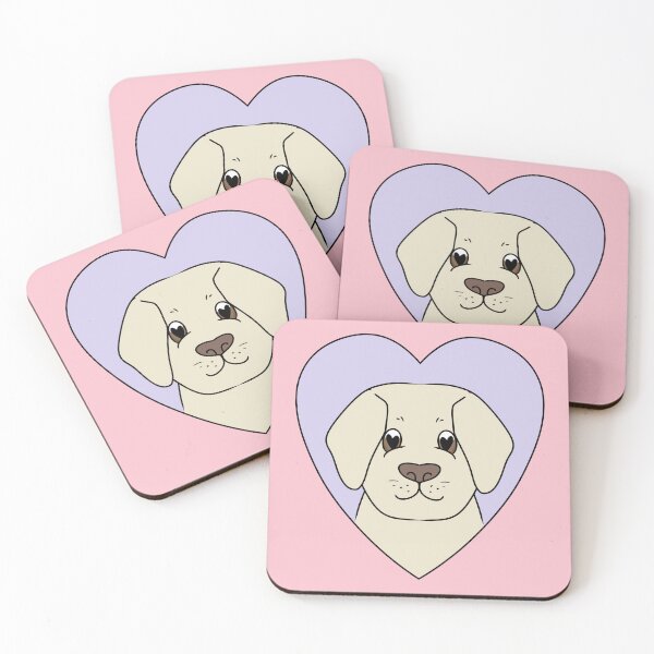 Item preview, Cute Labrador Heart designed and sold by HugSomeNettles.