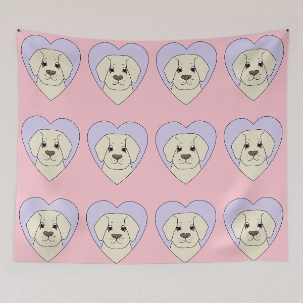 Item preview, Cute Labrador Heart designed and sold by HugSomeNettles.