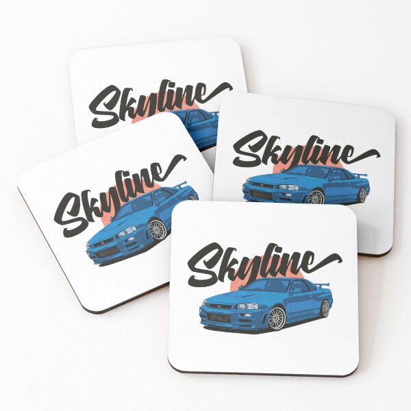 Item preview, Nissan Skyline GTR (R34) designed and sold by PosterDevilCo.