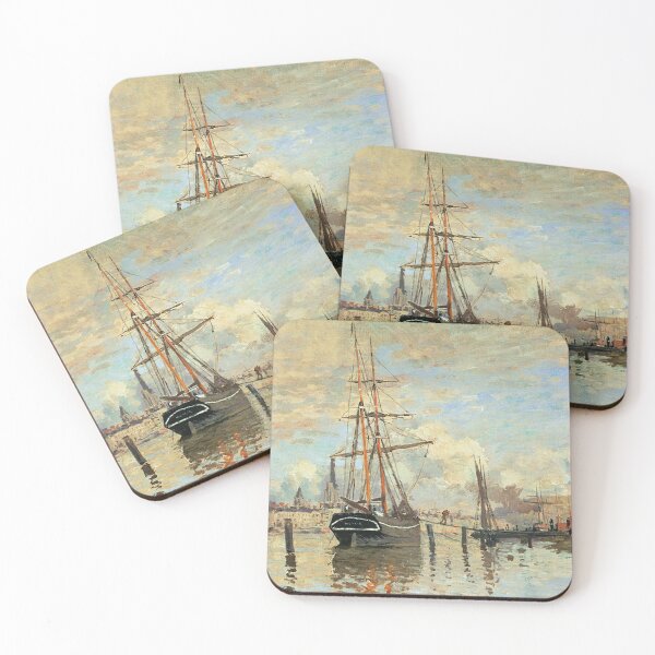 Item preview, The Seine at Rouen – Claude Monet | River, Light, and Urban Atmosphere designed and sold by Art Outlaws.