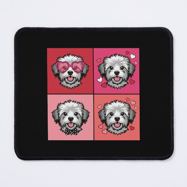 Item preview, Pop Art Valentine Polish Lowland Sheepdog – Colorful Dog Lover designed and sold by The Real Life Symphony.