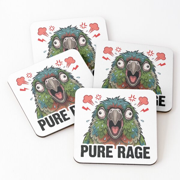 Item preview, Angry Wet Bird - Dangerous Conure designed and sold by Petzzz.