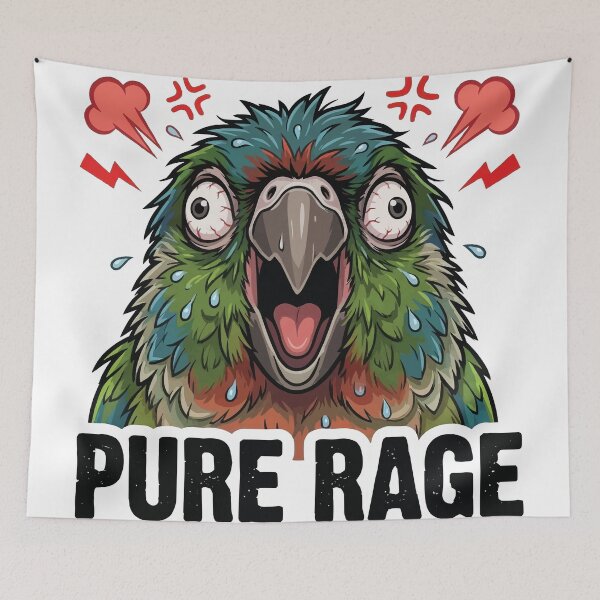 Item preview, Angry Wet Bird - Dangerous Conure designed and sold by Petzzz.