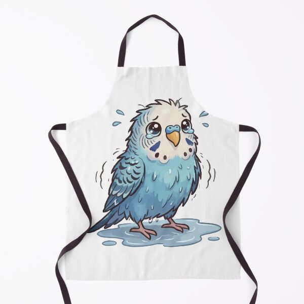 Item preview, Mistakes Were Made - Regretful Wet Budgie designed and sold by Petzzz.