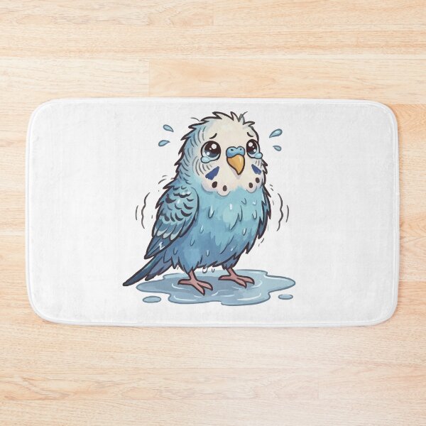 Item preview, Mistakes Were Made - Regretful Wet Budgie designed and sold by Petzzz.
