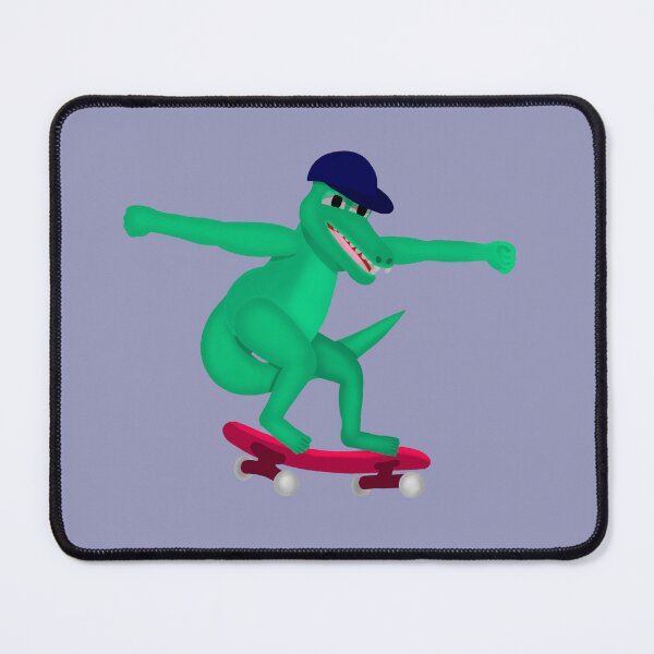 Item preview, Danvant- Alligator with red skateboard designed and sold by Daniel Vasco.