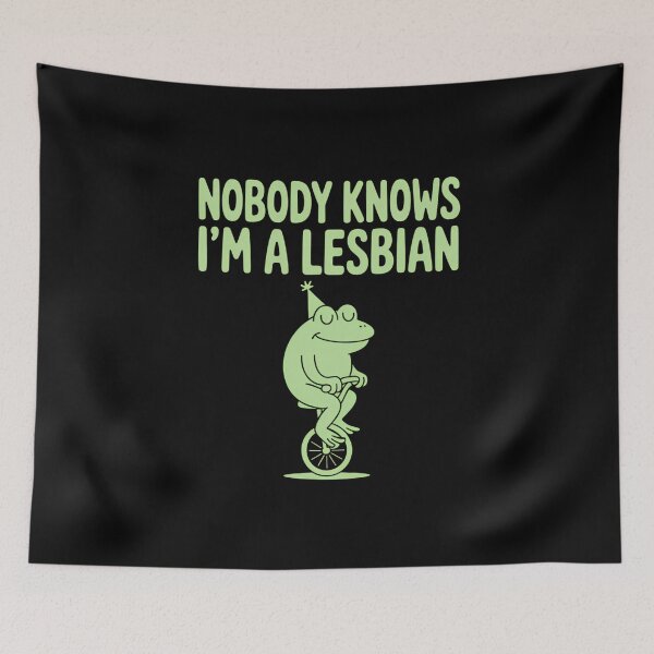 Item preview, Lesbian Frog LGBTQ Pride Joke designed and sold by TikCore.