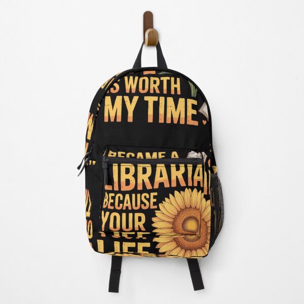 Item preview, Librarian Flower Inspirational Library Worker designed and sold by TikCore.