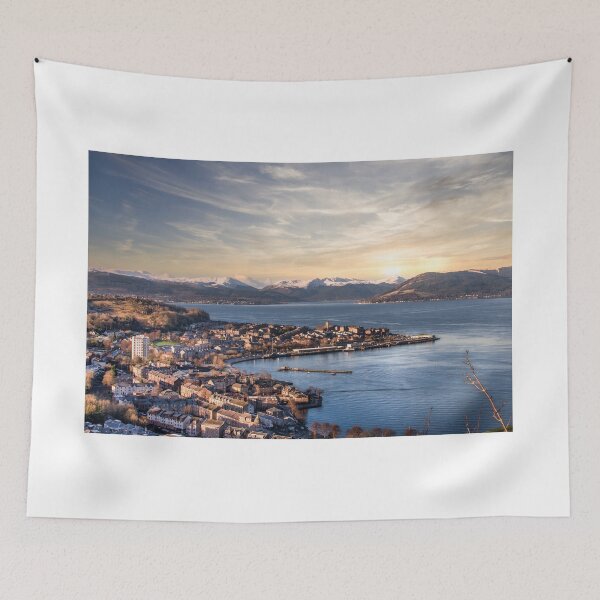 Item preview, Sunset Over Argyll Hills designed and sold by RJW Images.