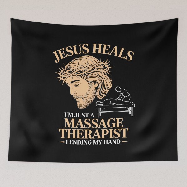 Item preview, Jesus Faith Christian Massage Therapist designed and sold by TikCore.