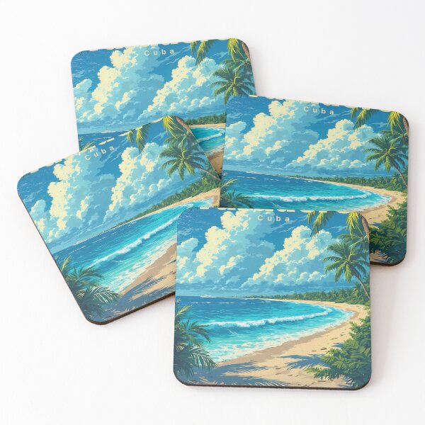 Item preview, Minimalist Sunrise at Varadero Beach designed and sold by JacksoonLester.