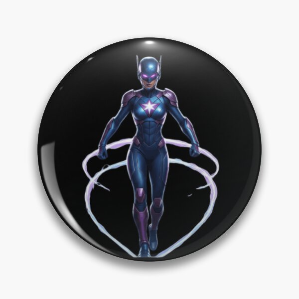 Item preview, Neon Vanguard: Futuristic Cybernetic Superhero designed and sold by SAMNagy.