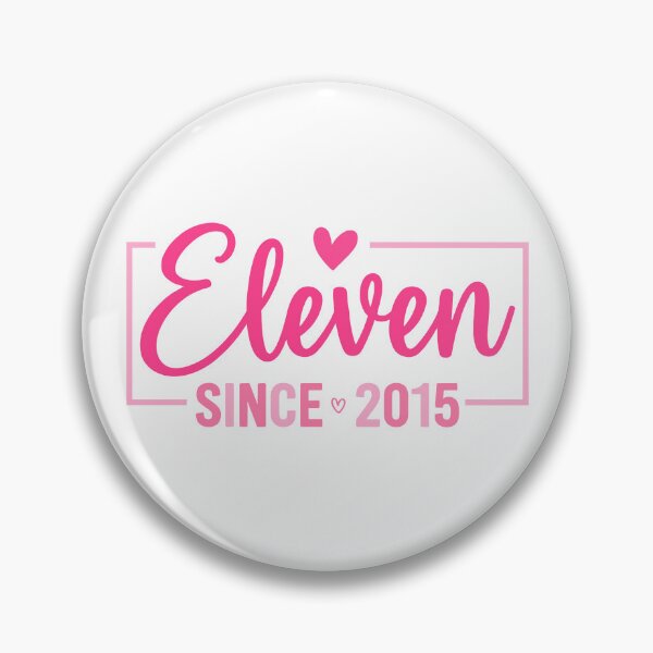 Item preview, Hello Eleven Birthday Girl Since 2015 Heart Cute Girl Birthday Party Outfit designed and sold by UniTeeCo.
