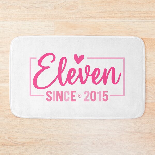 Item preview, Hello Eleven Birthday Girl Since 2015 Heart Cute Girl Birthday Party Outfit designed and sold by UniTeeCo.