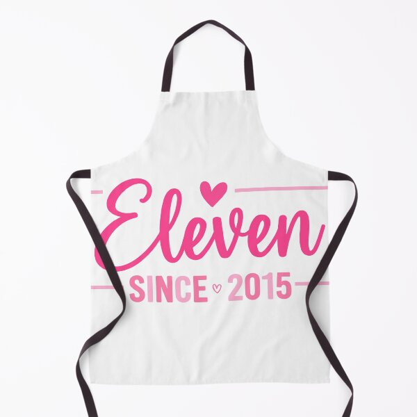 Item preview, Hello Eleven Birthday Girl Since 2015 Heart Cute Girl Birthday Party Outfit designed and sold by UniTeeCo.