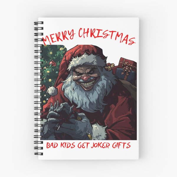 Item preview, Merry Christmas Joker Santa Dark Holiday Shirt designed and sold by UrbanPunch.