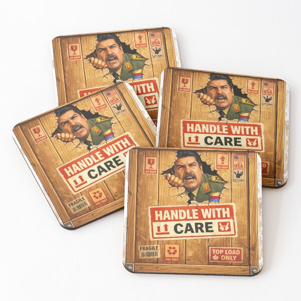 Item preview, Handle With Care – Political Satire Illustration designed and sold by storelibertys.