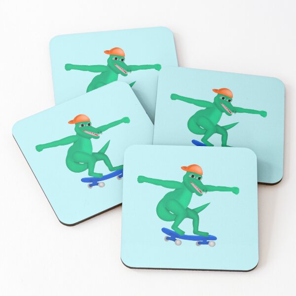 Item preview, Danvant - Alligator with blue skateboard designed and sold by Daniel Vasco.