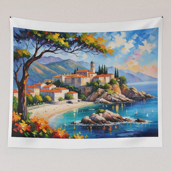 Item preview, Beauties of the Adriatic bay - 2 designed and sold by Undersea Ai Art.