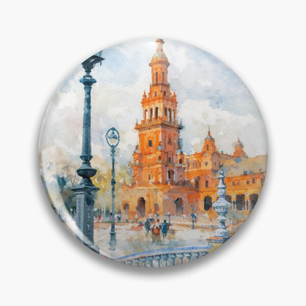 Item preview, Plaza de Espana Seville designed and sold by caracatita75.