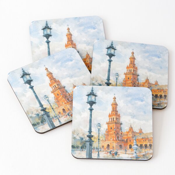 Item preview, Plaza de Espana Seville designed and sold by caracatita75.