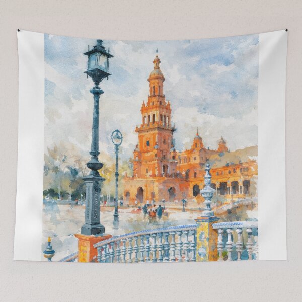 Item preview, Plaza de Espana Seville designed and sold by caracatita75.