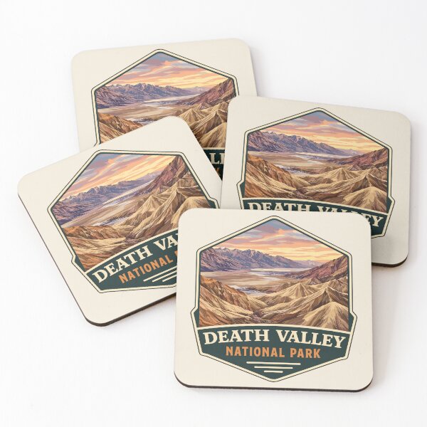 Artikelvorschau, Aufkleber für den Death-Valley-Nationalpark entworfen und verkauft von Gideon Emmerich.